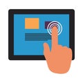 Tablet Icon Royalty Free Stock Photo