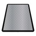 Tablet icon on a white background for mockup. vector illustration elements Royalty Free Stock Photo
