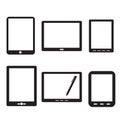 Tablet Icons Set