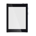 Tablet isolated on a white background. black tablet.