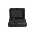 Tablet PC with keyboard in safekeeping.