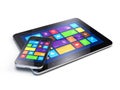 Tablet PC and Mobile Smartphone