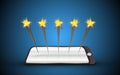 Tablet star rating system