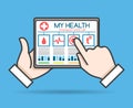 Tablet telehealth concept