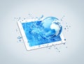 Tablet water world