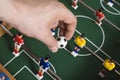 Tabletop soccer Royalty Free Stock Photo