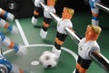 Tabletop soccer Royalty Free Stock Photo