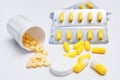 Tablets and medicines Royalty Free Stock Photo