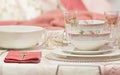 TABLEWARES IN DISPLAY Royalty Free Stock Photo