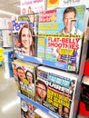 Tabloids stand Royalty Free Stock Photo