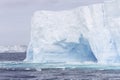Tabular glacial ice Royalty Free Stock Photo