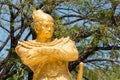 Tachileik, Myanmar - Feb 26 2015: Statue of King Bayint Naung(Bayinnaung). He was king of Toungoo Dynasty of Burma. Royalty Free Stock Photo