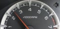 Tachometer close up Royalty Free Stock Photo