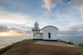 Tacking Point Lighthouse on morning time. Port Macquarie, NSW, A Royalty Free Stock Photo