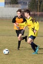 Tackle for the ball in preseason game