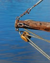 Tackle and ropes Royalty Free Stock Photo