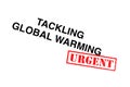 Tackling Global Warming Royalty Free Stock Photo