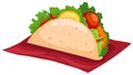 Taco Royalty Free Stock Photo