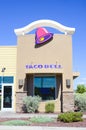 Taco bell roadside restaurant in California