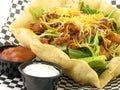 Taco salad close Royalty Free Stock Photo