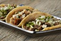 Taco Trio Royalty Free Stock Photo