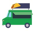 taco truck illustration