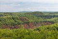 Taconite Open Pit Mine - A Scenic View Royalty Free Stock Photo