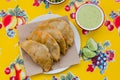 Tacos de canasta is traditional mexican food in Mexico city Royalty Free Stock Photo