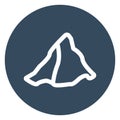 Tacos Outline bold Vector Icon which can be easily modified or Edited