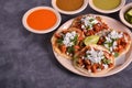 Background Tacos Adobada Res Mexican Food