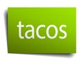 tacos sign