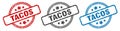 tacos stamp. tacos round isolated sign.