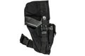 A tactical holster made from high-tech fabric with quick connect