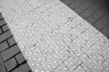 Tactile pavement Royalty Free Stock Photo