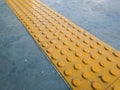 Tactile Paving or Tenji Block on Ground Surface as Guidance or Detectable Warning to Help Pedestrians who Visually Impaired