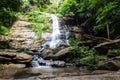 Tad Mork Water Fall in Maerim , Chiangmai Thailand