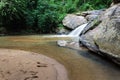 Tad Mork Water Fall in Maerim , Chiangmai Thailand