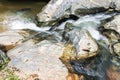 Tad Mork Water Fall in Maerim , Chiangmai Thailand