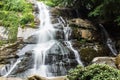 Tad Mork Water Fall in Maerim , Chiangmai Thailand