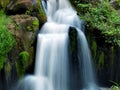 Tad-Pa Suam waterfall Royalty Free Stock Photo