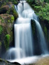 Tad-Pa Suam waterfall Royalty Free Stock Photo