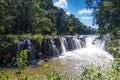 Tad Pha Souam waterfall in Pakse Royalty Free Stock Photo