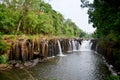 Tad Pha Suam waterfall in Pakse, Champasak, Laos Royalty Free Stock Photo