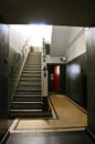 Tadelakt Staircase in Building A, Radio Kootwijk, The Netherlands