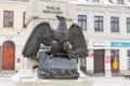 Tadeusz Kosciuszko monument in Rzeszow, Poland.