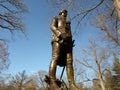 Tadeusz Kosciuszko Statue, Boston Public Garden, Boston, Massachusetts, USA Royalty Free Stock Photo