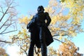 Tadeusz Kosciuszko Statue, Boston Public Garden, Boston, Massachusetts, USA Royalty Free Stock Photo