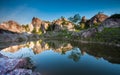 Tadom hill at banting selangor near labuhan dagang. Royalty Free Stock Photo