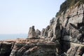 Rock, cliff, coast, promontory, sky, terrain, sea, archaeological, site, escarpment, klippe, geology, outcrop, formation, coastal,