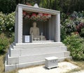 Taejongdae Park, Busan Buddha Statue Royalty Free Stock Photo